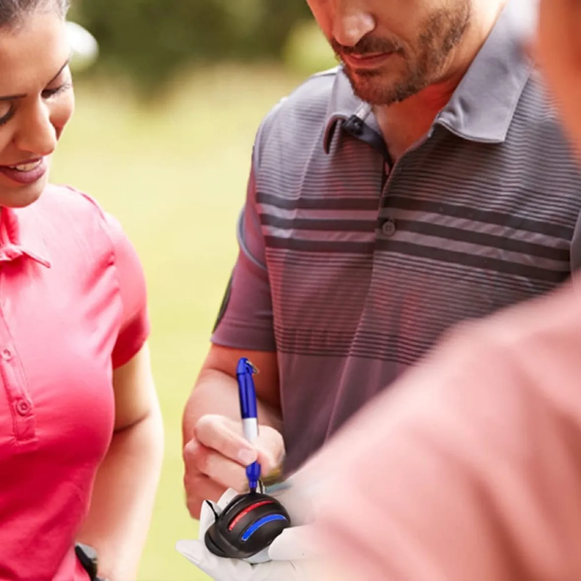 Шариковая линия для игры в гольф шариковый маркер тройной трек инструмент