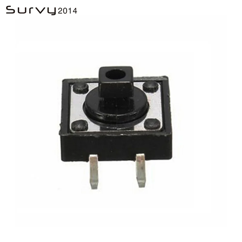 20 шт. SMD 12*12*7 3 мм Тактильный кнопочный переключатель тактовый 12x12x7 diy