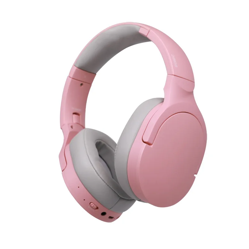 

Cat Ear Bluetooth Headphones Stereo Wireless Gaming Headsets with 3.5mm Jack Pink Earphones for Girl friend