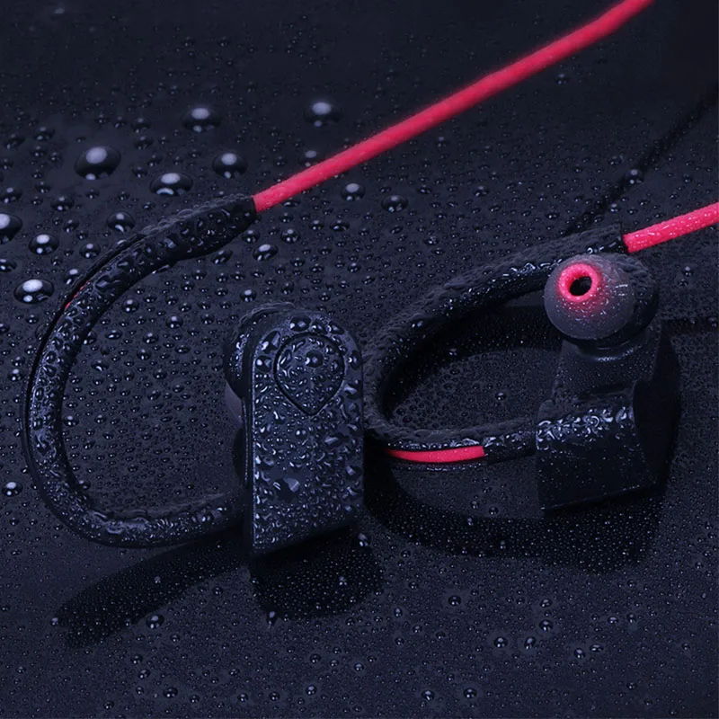 

Wireless Headphones, Bluetooth Noise Cancellation IPX5 Waterproof 16Hrs Playtime Earbuds, Earphones for Running Built-in Mic