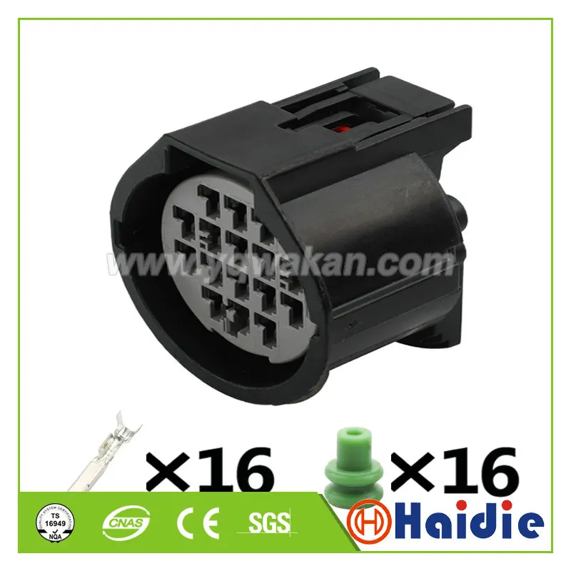 

Free shipping 1set 16pin auto electric plug connector wiring harness cable waterproof connector 7283-3445-30