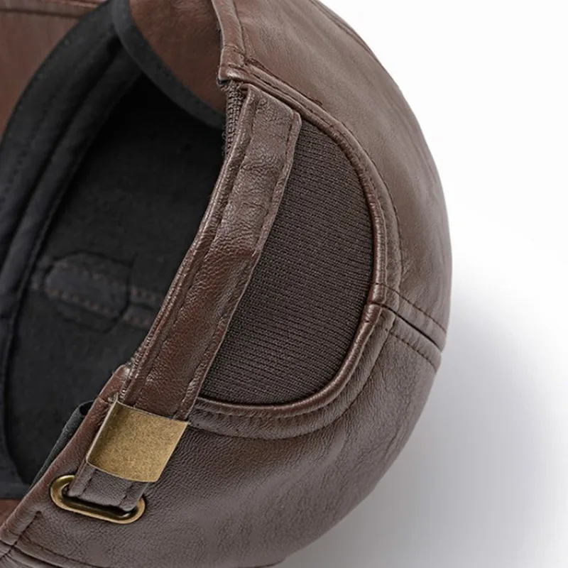 Новая осенне зимняя уличная теплая Бейсболка FUZAIBAZI для мужчин среднего возраста