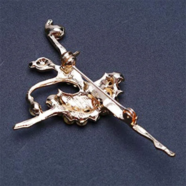 Модные стразы цветок ювелирная брошь-брошь для свадьбы вечеринки аксессуары