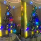 Женские солнцезащитные очки в форме сердца, очки с эффектом дифракции в виде сердца, меняющие свет, 2021