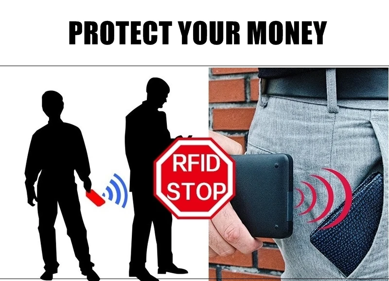5 шт., Новые многоцветные лазерный алюминиевый Анти Rfid Бумажник Блокировка считыватель Блокировка банк держатель для карт ID банковская карта чехол Для мужчин защиты H119