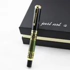 _ 8026 Золотая шариковая ручка с черным стержнем, шариковые ручки, офисные принадлежности, школьные принадлежности, бесплатная доставка