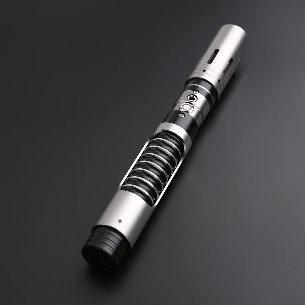 

TXQ RGB Lightsaber Dueling FOC And Blaster Metal Hilt 12 Colors 6 Set Soundfonts Toys Juguetes Cosplay Gift Laser Light Saber