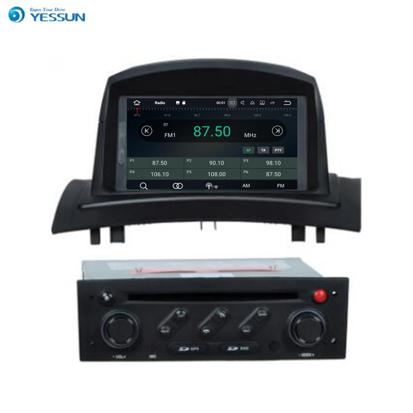 Мультимедийный плеер Yessun для Renault Megane 2009 ~ 2011 Android автомагнитола стерео GPS