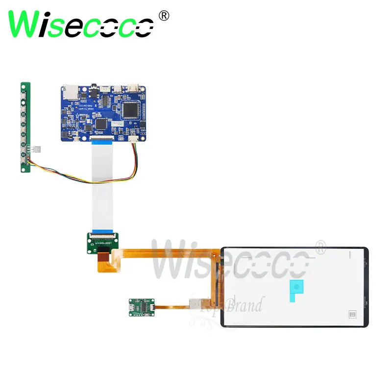 Для raspberry pi 5 дюймов 1080p ips сенсорная панель с платой контроллера HDMI типа c