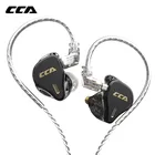 Внутриканальные наушники CCA CS16 16BA, сбалансированные Hi-Fi наушники-вкладыши со съемным кабелем, CCA C12 CA16 ZSX