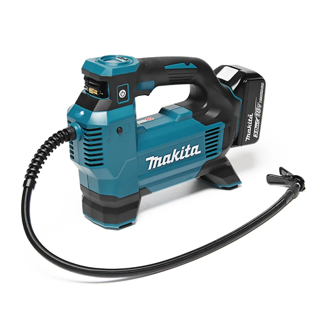 

Makita DMP181 Rechargeable Inflator Electric Pump 18V Lithium Battery High Pressure Air Up to 1100 kPa with Valve For much Cars