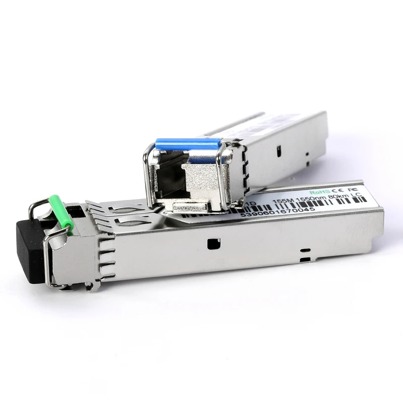 Диаметром 155 м LC одноволоконный модуль приемопередатчика 80kmtransceiver SFP