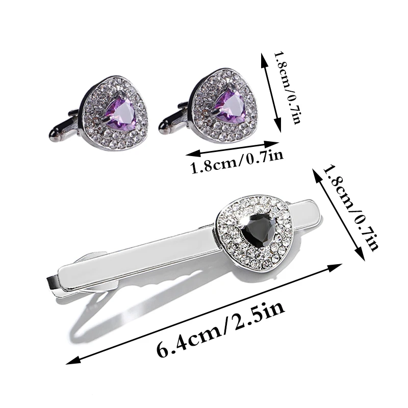 Запонки/зажимы для галстука кнопки на руку мужские и женские рубашки деловые