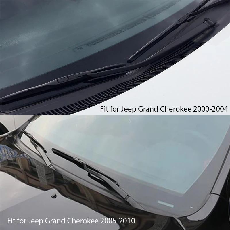 Overe 1 Набор Резиновых автомобильных передних стеклоочистителей для Jeep Grand Cherokee WJ WK