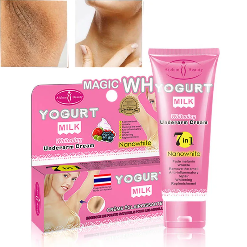 

Armpit Whitening Cream Bleaching Body Private Parts Underarm Whitening Cream Legs Knees Body White Cream Women Skin Care 80g
