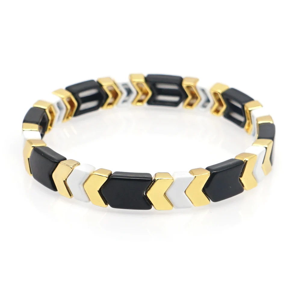 Shinus женский Штабелируемый браслет мужские Браслеты Mujer 2020 новые модные ювелирные