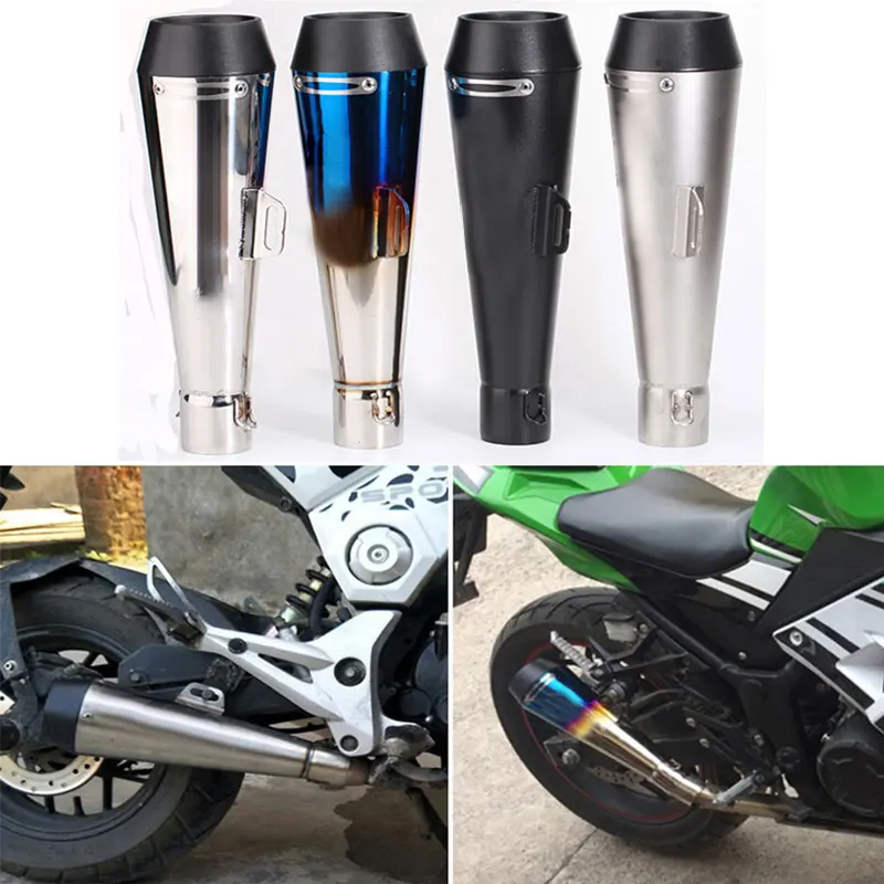 Выхлопная труба для мотоцикла M4 глушитель выхлопной трубы с большим объемом