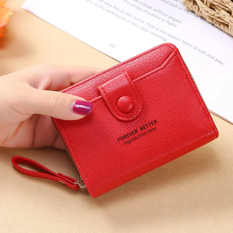 Женский кошелек 2021 дамские короткие кошельки клатч для денег маленький складной