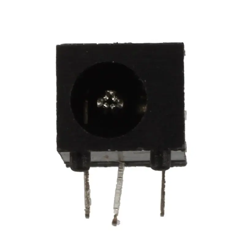 Модный 10 шт. черный 3 Pin 5 мм x 1 DC разъем питания гнездо PCB крепление | Дом и сад