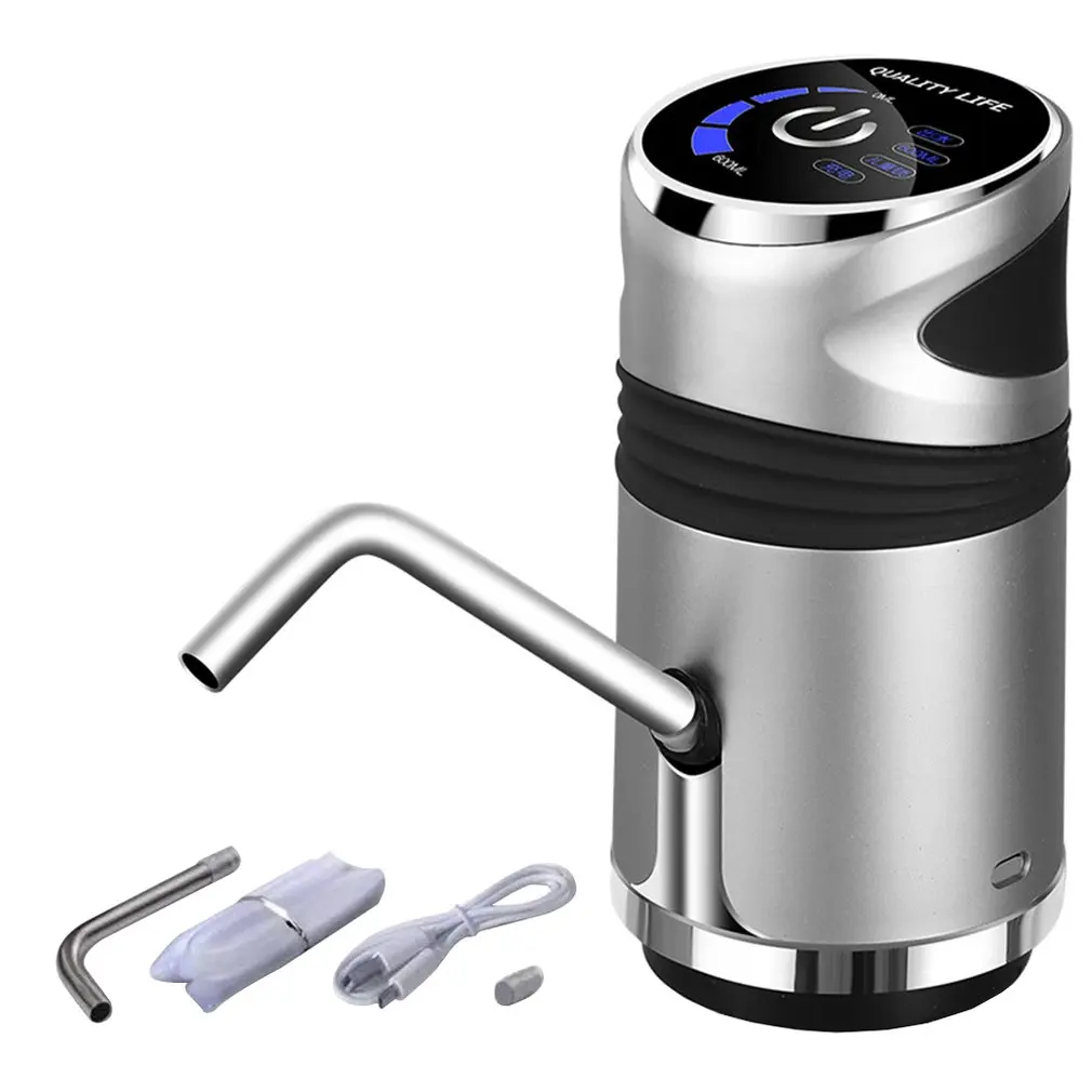 Электрический водяной насос Barreled бесшумный диспенсер для воды пищевой силикон