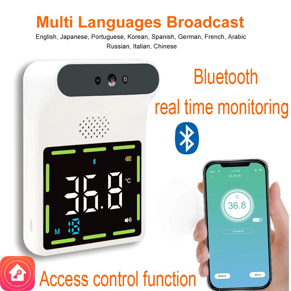 Бесконтактный цифровой инфракрасный термометр пирометр терморегулятор