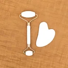 2 шт., набор инструментов для ухода за кожей лица, с натуральным камнем