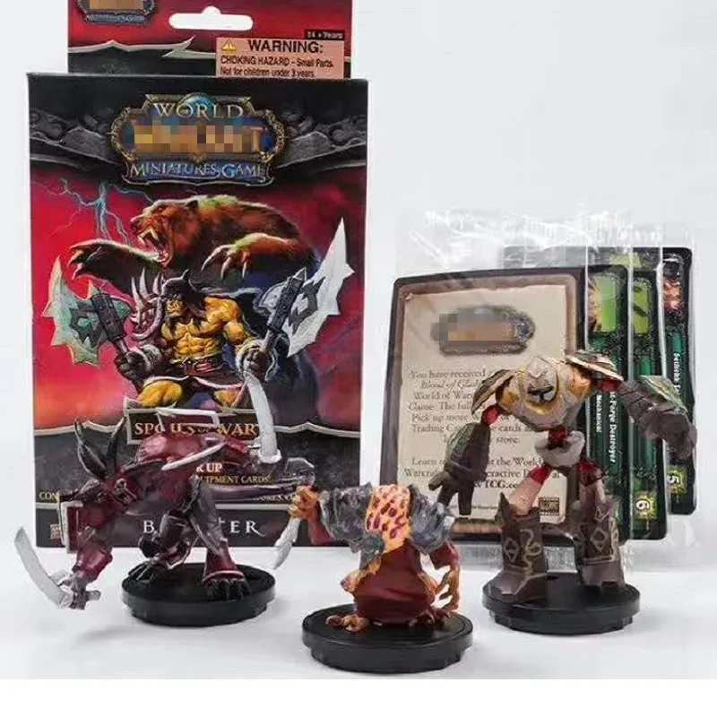 Оригинальные фигурки героев WORLD of WARCRAFTS Ограниченная Коллекция случайные 3