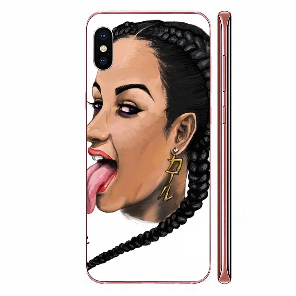 Новый высококачественный чехол для телефона Funny Girl Cardi B Samsung Galaxy A51 A71 A81 A90 5G A91 A01 S11
