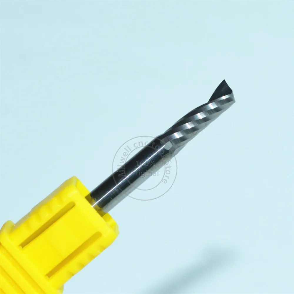 4mm*12mm Freeshipping CNC Solid carbide woodworking bit Tungsten Class-A1 Flute end milling cutter MDF PVC Acrylic | Инструменты
