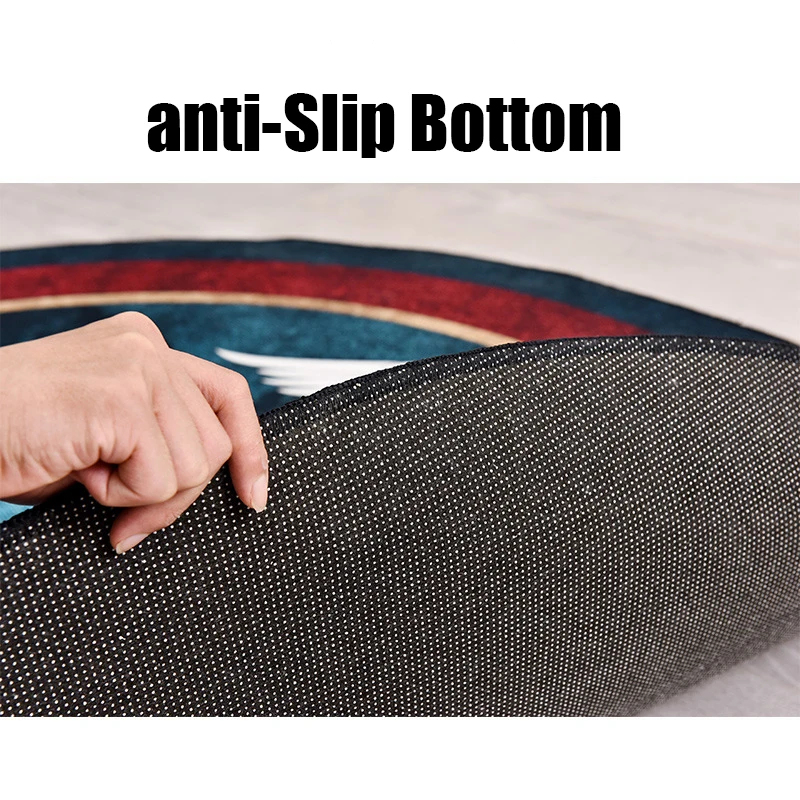 Роскошные круглые коврики Bubble Kiss для гостиной дивана стола спальни кран