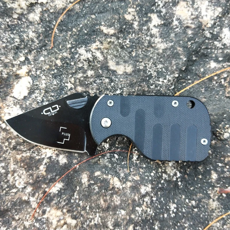 Портативный складной мини-нож G10 Карманный Походный нож для выживания