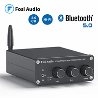 fosi audio bt20a bluetooth 5 0 receiver amplifier audio digital power amplifier 2100w mini hifi class d home speaker