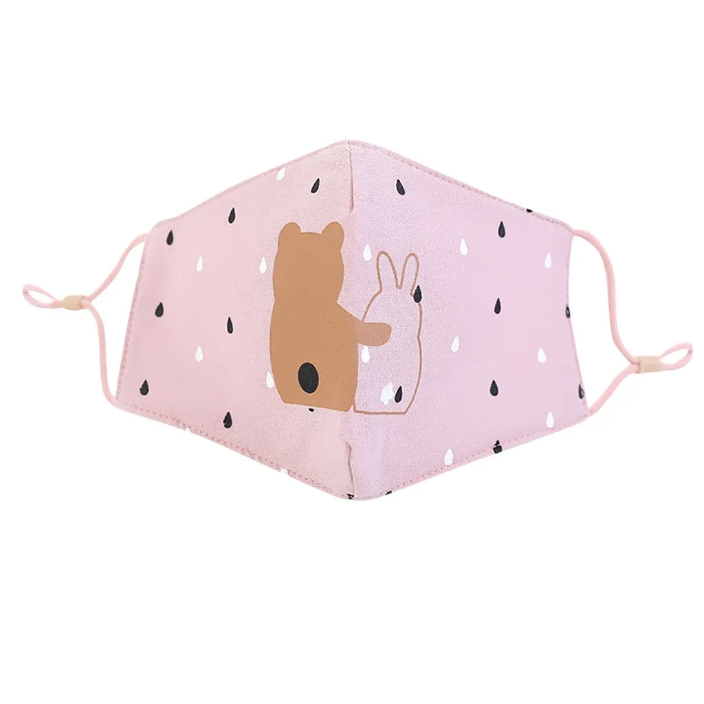 

Cartoon Animal Kids Cotton Anti-pollution Baby Cute Anti-dust Face Mouth Mask Mouth-muffle Mascarillas Respirator For Boys Girls