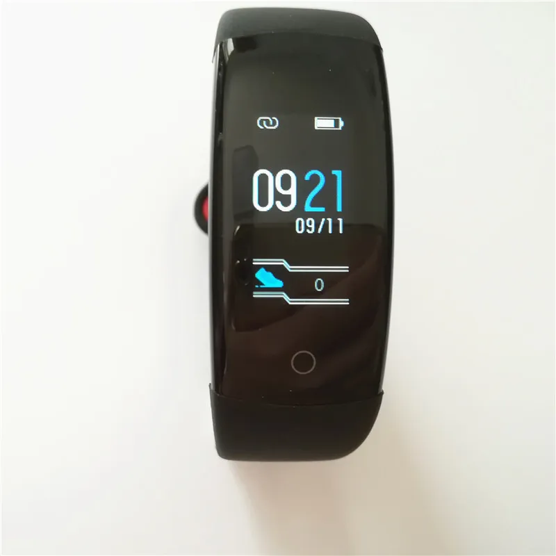 Q6 смарт-браслет 0,96 дюймов монитор сердечного ритма браслет IP68 Водонепроницаемые часы кровяное давление кислород фитнес-трекер
