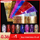 7 цветов ногтей Фольга ногтей переводные наклейки розовое золото шампанское наклейки для ногтей s 4*20 см дизайн ногтей