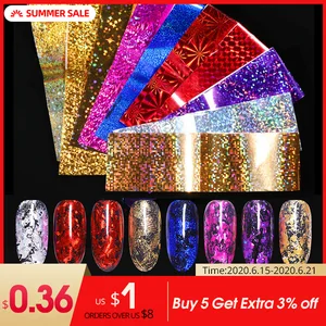 7 цветов ногтей Фольга ногтей переводные наклейки розовое золото шампанское наклейки для ногтей s 4*20 см дизайн ногтей