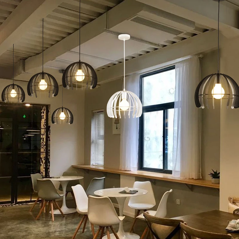 Люстра в скандинавском стиле оригинальная креативная железная арт