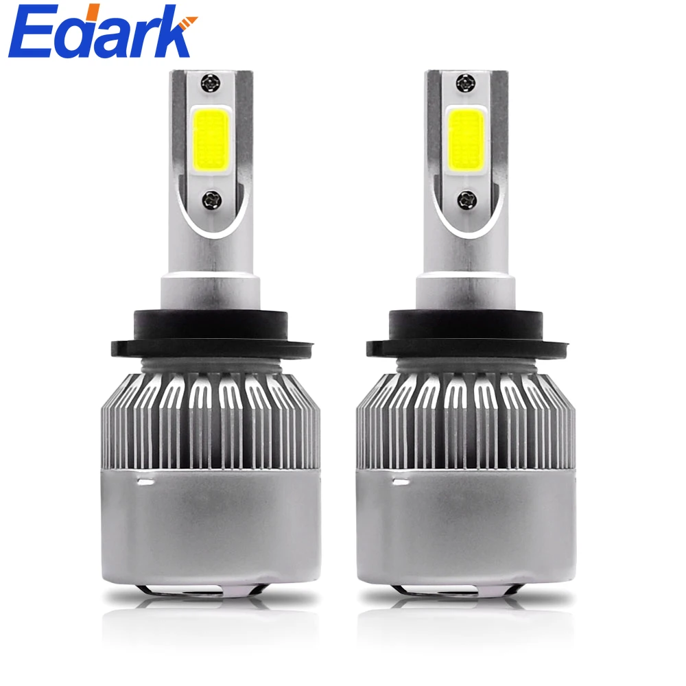 

1Pair D2S D4S LED Headlight Bulbs 60W 8000LM 6000K Cool White Led Lights For Car Fog Lamps