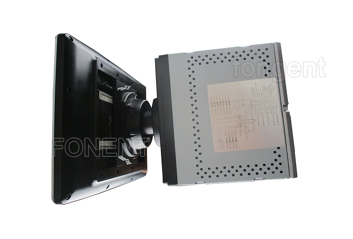12," PX6 6 ядерный вращающийся на 100 ° ips Android 8,1 4 Гб+ 32 ГБ Автомобильный dvd-плеер gps карта RDS радио wifi Bluetooth 2 Din для Универсальный