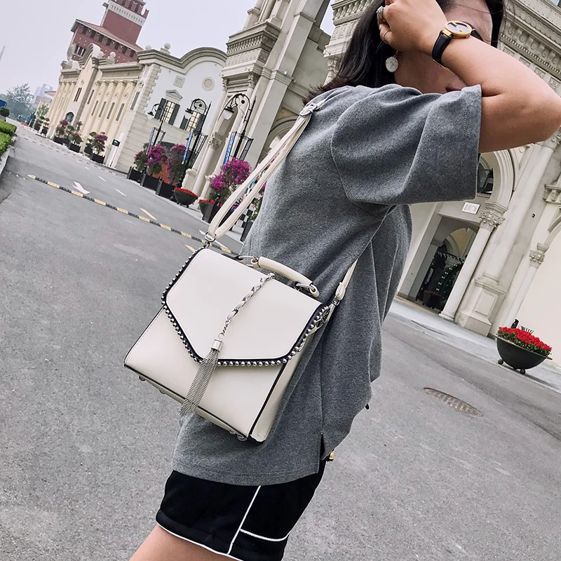 Модные кожаные рюкзаки для подростков сумка женская Feminina Mochila маленькие женские школьные сумки через плечо рюкзак; рюкзак