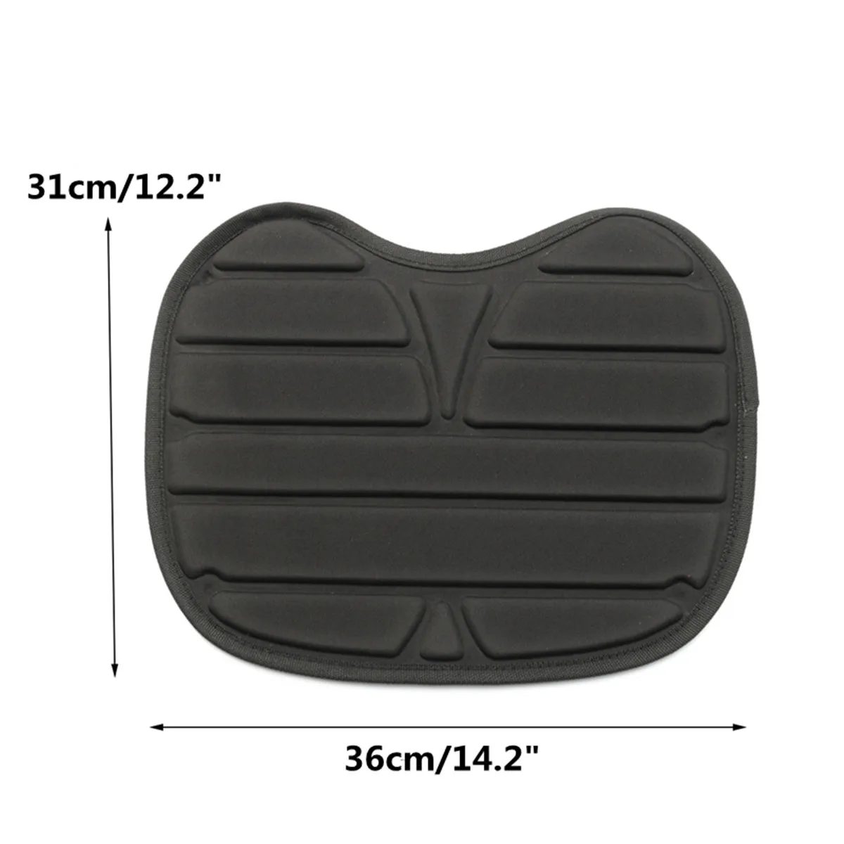 

Kayak Seat Boat Cushion Pad Comfortable Soft Padded Seat Rowing Canoe Fishing Boat Adjustable Backrest