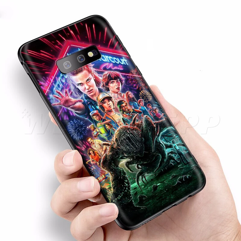 Webbedepp чехол очень странные дела для Samsung Galaxy A2 J4 J6 J7 Duo J8 Core Prime 2018 A20E A70S|Бамперы| |