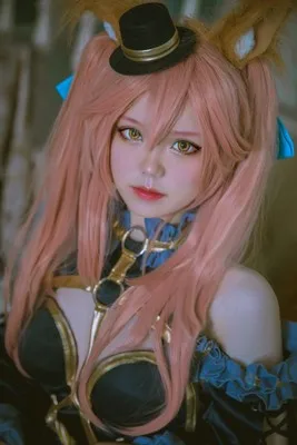Fate Grand Order Fate/extra Tamamo No Mae черный Маг Косплей Костюм Волшебная форма черное нарядное платье