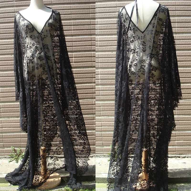 

Dress Vestidos Bikini Cover Beach Swim Suit Lace Plus Size Women Up Summer Beachwear Bathing Vestido Crochet