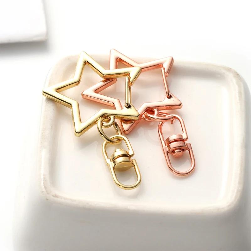 10pcs Snap Hook Trigger Clips Buckles For Keychain Lobster Clasp Hooks for Necklace Key Ring DIY Making | Украшения и аксессуары