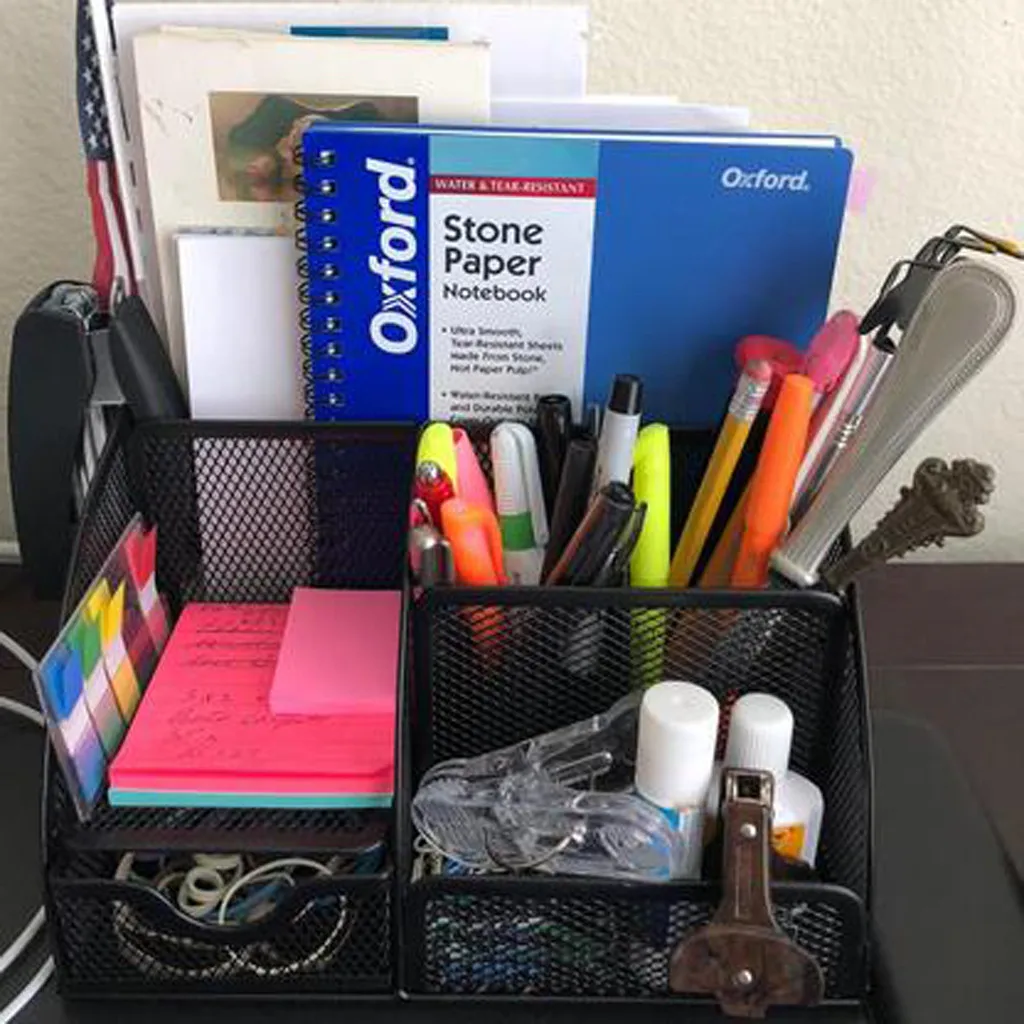 Новинка 2021 органайзер для офисного стола с 6 отделениями ящик | Коллекция сетки