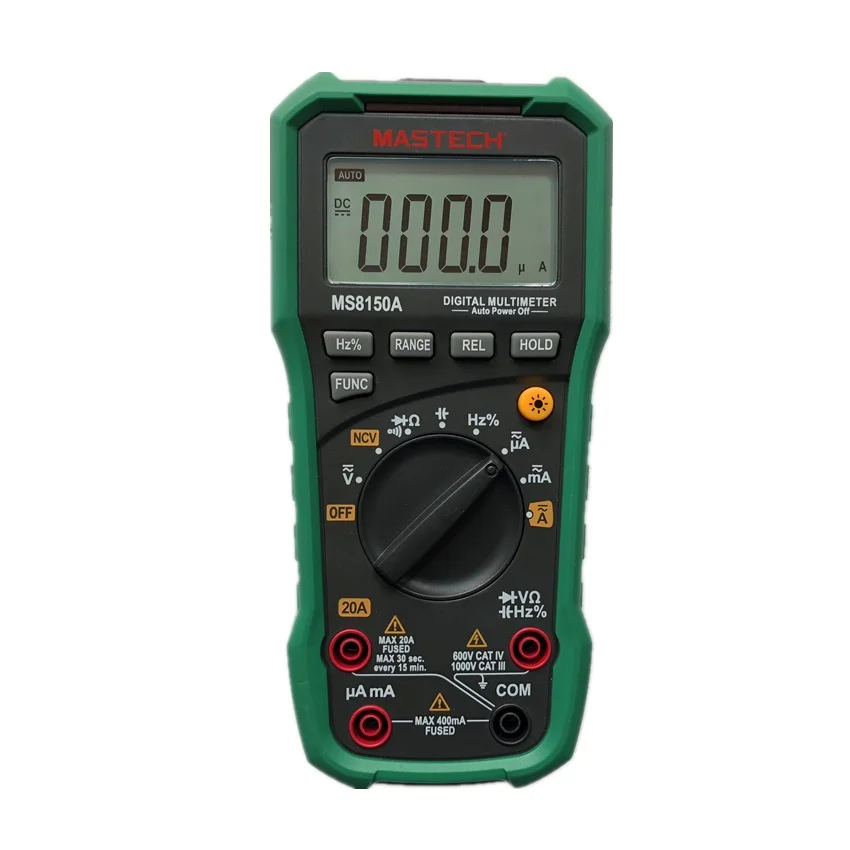 Mastech MS8150A цифровой 4000 отсчетов Авто Диапазон мультиметр напряжение сопротивление
