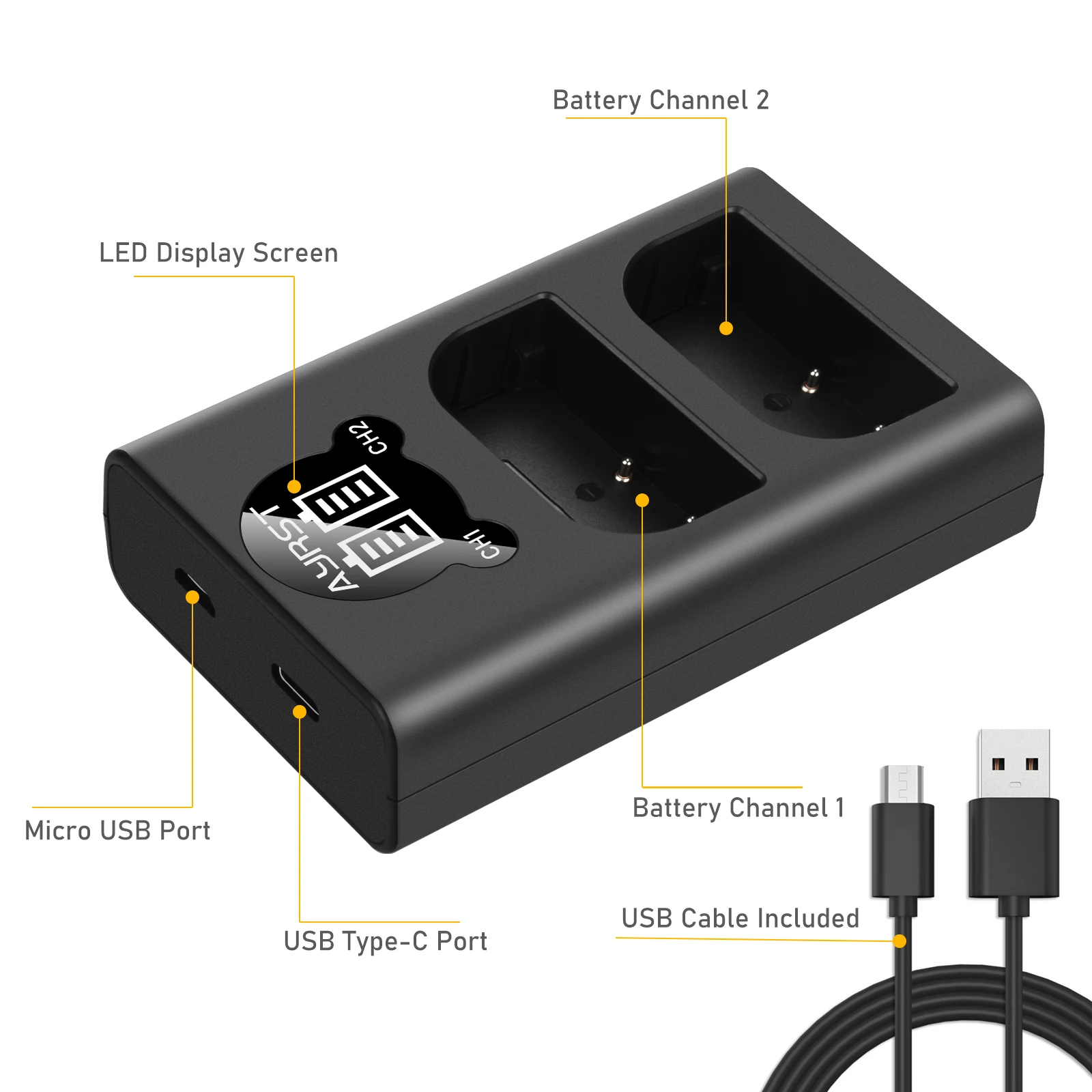 Двойное зарядное устройство USB для телефона | Электроника
