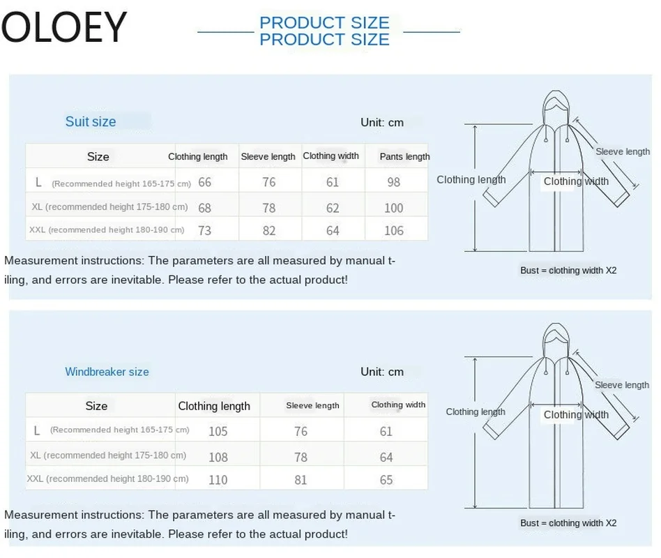 

Fashion Hooded Riding Motorcycle Cycling Poncho Women Jacket Rainwear Hot Sale Raincoat Women Long Raincoat Men Waterproof Thick