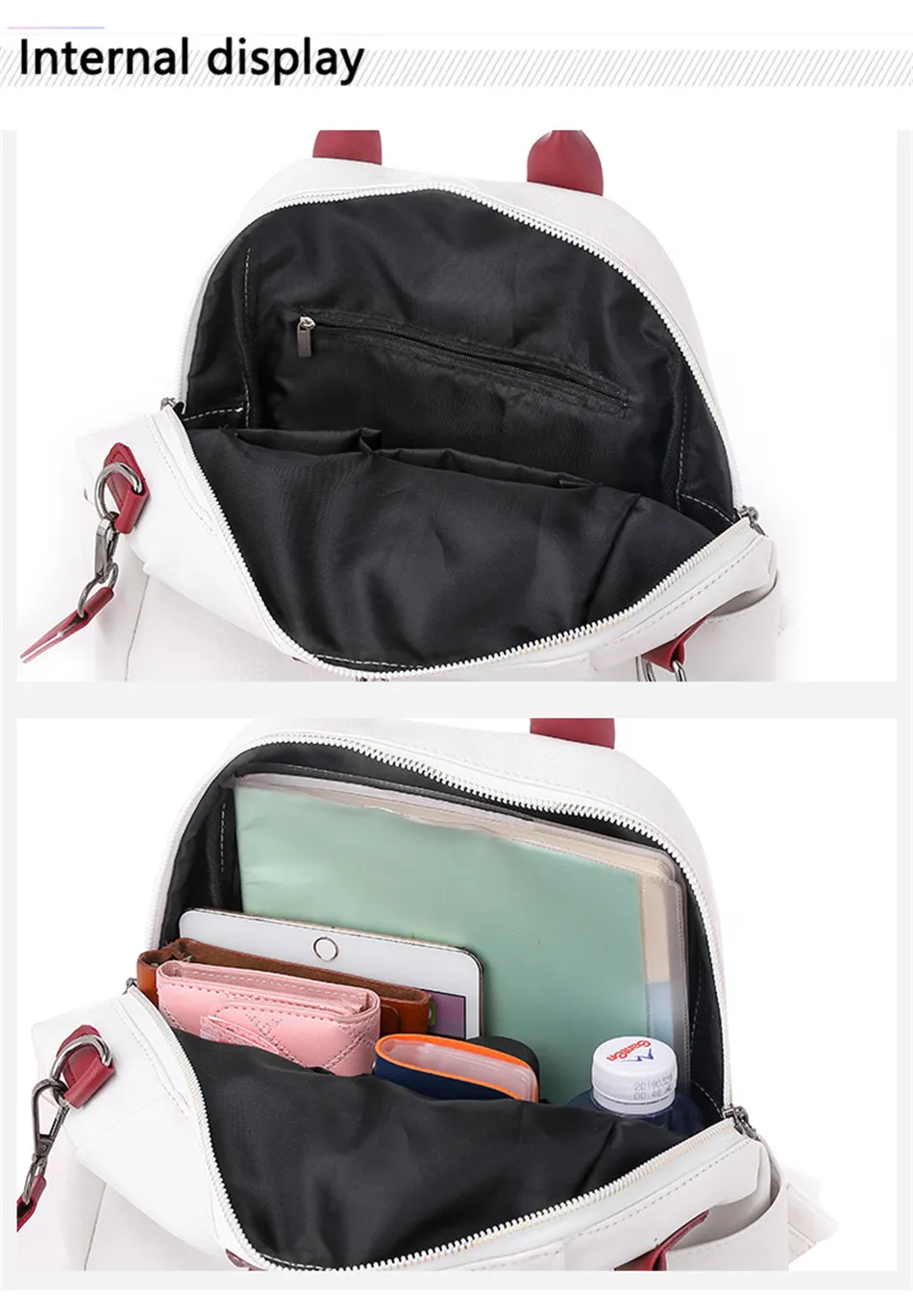 Женский кожаный рюкзак высокого качества дорожные рюкзаки школьные рюкзаки для девочек Sac Dos женская сумка на плечо mochila feminina